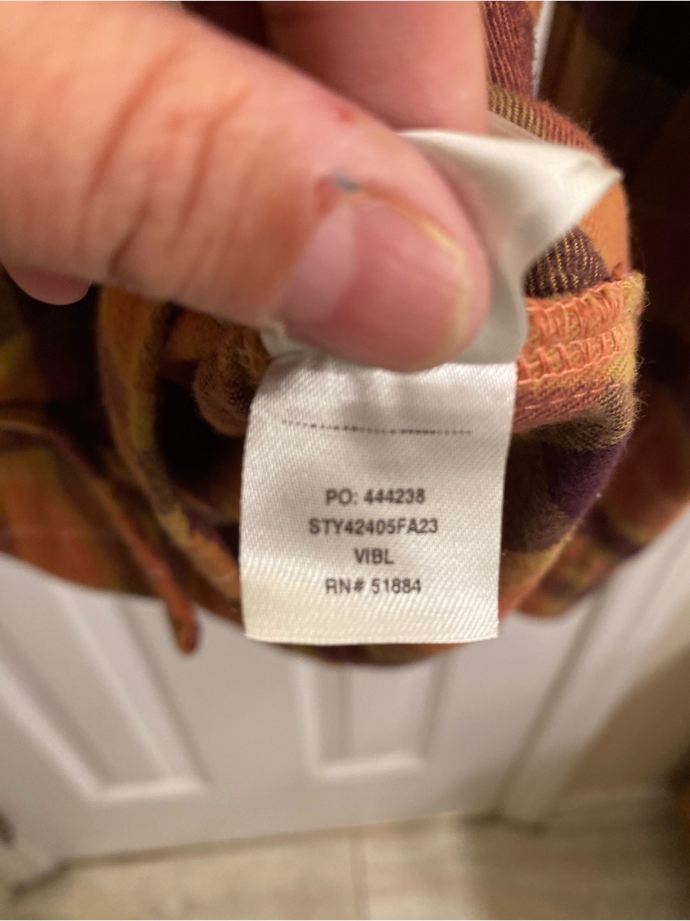 PATAGONIA ORGANIC COTTON PERFECT FALL PLAID FLANNEL SHIRT COZY SOFT SIZE SMALL - Picture 13 of 14